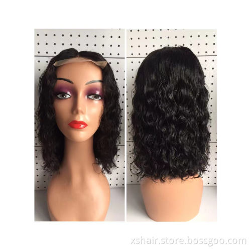Good Selling Color Lace Front Closure China Cheapest Cheap Price Short Vendor Human Hair Wig Bob